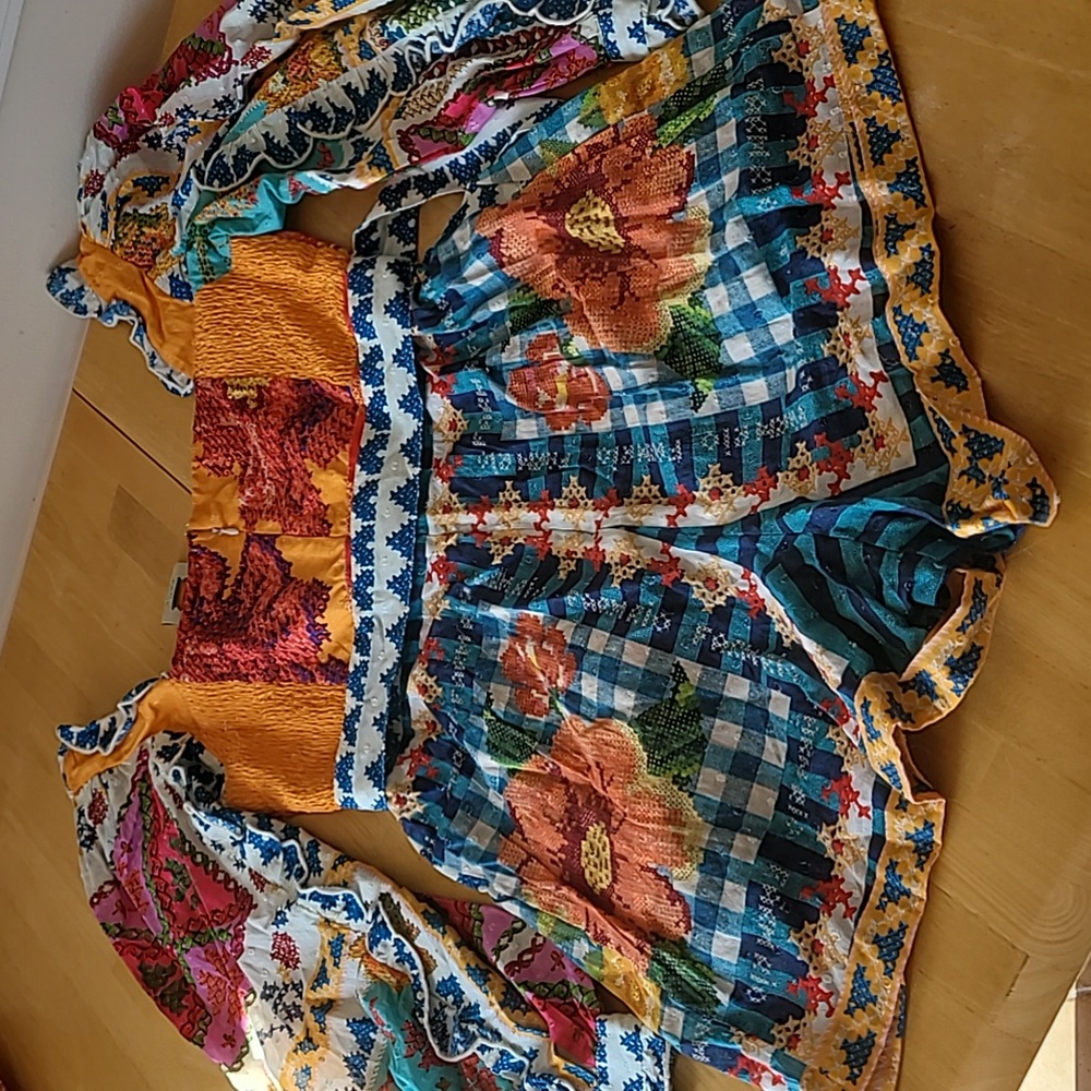 NWT FARM Rio Summer Stitches Romper - Picture 11 of 16
